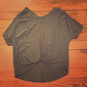 Day to day blu pepper blouse